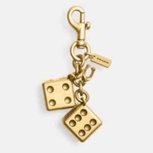 Coach Dice Bag Charm DS